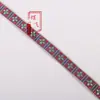 Cinta Jacquard Cruzada en Forma de Diamante de 1.5 cm para Textiles del Hogar, Decoraciones de Ventanas, Decoración de Ropa, Accesorios de Encaje Hechos a Mano para DIY