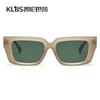 Gafas de sol de estilo coreano con montura grande INS para mujer, gafas de sol de estilo urbano para chicas atractivas, gafas de sol tipo caja del mismo estilo para hombres y mujeres, gafas de sol de estilo urbano