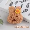 Cabeça de coelhinho fofa acessórios de desenho animado coreanos broche simples para mochila escolar infantil roupa de boneca broche boneca atacado