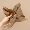 Elástico para el pelo elegante y lujoso para el uso diario, no aprieta el cabello, nuevo estilo con un look relajado y elegante para mujeres