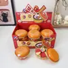 Colección de Productos Culturales y Creativos Qihao: Gomas de Borrar Sorpresa con Diseños Divertidos de Comida y Juegos, Varios Estilos, Mini Gomas de Borrar al por Mayor