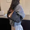 Bolso tote minimalista de estampado de leopardo estilo coreano, nueva colección otoño 2026 para mujer, bolso de hombro de alta calidad y elegante