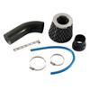 Explosões transfronteiriças-filtro de ar frio de admissão de ar de carro tubo de alumínio kit universal 76mm cabeça de cogumelo de admissão modificada