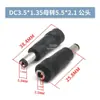 Enchufe de alimentación DC DC Socket DC005 002 Interfaz de 5.5*2.1/2.5MM Socket Hembra Conector Macho