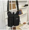 Bolsa para botella de agua de deportes al aire libre transfronteriza, ligera y elegante, bolso de hombro con bloques de color, bolso cruzado casual multifuncional para teléfono de senderismo