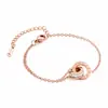 Venta Caliente Transfronteriza Juego de Joyería de Acero Inoxidable con Anillo Doble Romano, Número y Diamantes Incrustados para Mujer, Versátil, Moderno, Collar, Pendientes, Pulsera