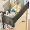 Cesta suspensa para cabeceira de dormitório, prateleira de armazenamento para cabeceira de cama, prateleira de lanches para beliches de estudantes universitários, cesta de armazenamento para dormitório, cesta de armazenamento suspensa