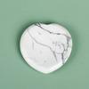 Piedra de masaje para pulgar en forma de corazón de jade natural transfronterizo, piedra de preocupación energética, cristal de 40 x 40 mm, descompresión Dongling