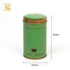 Lata de metal redonda personalizada para biscoitos, latas de qualidade alimentar, latas seladas para armazenamento de café e chá