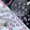 Nove Pingentes de Leão Dançante Esmaltados de 12mm Acessórios para Pulseira com Furo Reto Material para Pulseira e Colar Artesanal DIY