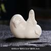 Porcelana Branca Tang Sancai Esmalte Branco Leitoso Ovelha Deitada e Cavalo Sancai Montado Presentes Característicos Chineses Ponto Turístico Mais Vendido Artesanal Retrô
