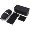 Estilo simple portátil anti-presión gafas de sol portátil para mujer cuero suave bolsa embalaje exterior bolsa cubierta traje estuche para gafas