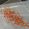 5A Rosa Parpadeante Circonita Mini Pequeño Fondo Plano Forma Irregular Súper Brillante Marqués Corazón Decoraciones para Uñas Venta al por Mayor