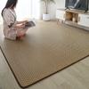 Nueva Alfombra Japonesa de Doble Uso Invierno y Verano para el Hogar Alfombra de Dormitorio junto a la Cama Esterilla Tatami Alfombra de Piso de Ratán Manta para Sala de Estar