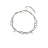 Pulsera de Lluvia de Meteoros para Mujer, Joyería de Amistad de Zirconia de Alta Gama con Diseño de Estrella Explosiva, Accesorio de Mano de Estrella de Moda, Fresco y Dulce