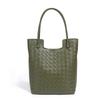 Bolsa Tote 2026 Primavera e Verão Nova Bolsa Feminina Bolsa de Palha da Moda Bolsa de Ombro de Couro Ultramacio de Alta Qualidade Bolsa de Couro Genuíno