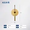 Arandela de cristal com bolhas, luminária de parede de luxo leve para sala de estar, fundo de TV, luminária decorativa com toque de alta qualidade, adequada para corredor, quarto e iluminação de cabeceira