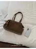 Bolso de Felpa Gamuzada para Mujer 2026 Nuevo de Moda Otoño Retro Mezclilla Bolso Almohada para Viajes Cotidianos Gran Capacidad Bolso de Hombro Único