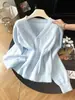 Suéter de Punto Bordado con Cuello en V Nuevo Otoño 2026 para Mujer, Cárdigan Versátil de Manga Larga Estilo Dulce Francés A13528