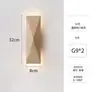 Lámpara de pared artística de travertino amarillo en estilo chino retro wabi-sabi para dormitorio, sala de estar, pared de fondo, pasillo y escalera, luz LED cálida