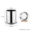 Soporte Engrosado de Acero Inoxidable para Palillos de Cocina y Restaurante, Soporte de Palillos para Hogar y Negocio, Cesta para Palillos, Soporte para Popotes