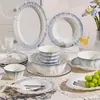 Conjunto de Louças e Talheres para Uso Doméstico 2026 Novo Modelo Tigelas com Acabamento de Alto Padrão Conjunto de Tigelas para Casa Nova Pratos Tigelas