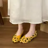 Zapatos cómodos tipo mocasín de lunares, sin cordones, estilo perezoso, suela suave, boca poco profunda, estilo francés 2026, tacón bajo grueso, zapatos individuales para mujer, nueva llegada