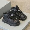 Botas para Niños 1-3-5 Años 6 Suela Suave Cuero Suave 2025 Nuevas Botas para Niñas Primavera y Otoño Estilo Británico Botas Individuales para Niños