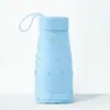 Paraguas de Bolsillo tipo Cápsula para Mujer, Recubrimiento Negro Engrosado, Protección Solar, Paraguas Sombrilla, Paraguas Plegable, Doble Uso para Sol y Lluvia, Sombrilla Solar Personalizada al por Mayor