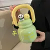 Botella de Agua Aislada para Niñas, Elegante Vaso Doble de Acero Inoxidable 316, Bonito Vaso de Gran Capacidad Específico para Estudiantes Escolares, Botella de Agua para Niños