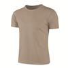 Camiseta de Secado Rápido Transfronteriza Versión de EE. UU. Temu Tiktok Cuello Redondo Manga Corta Europea y Americana Más Vendida Deportiva Talla Extra en Stock