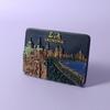 China Shanghái imán de nevera ciudad turismo recuerdo fabricantes de resina magnética venta al por mayor hecho a mano tridimensional mini creativo