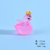 Coroa Cisne Luminoso Joias Acessórios DIY Material Artesanal Cola Cremosa Pingente de Mesa Pingente Ornamentos de Joias