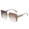 Gafas de Sol Jamie 9355 de Verano Modernas con Montura Grande, Populares en Línea, Gafas de Sol con Protección UV para Conducir y Uso al Aire Libre, Gafas de Sol de Moda