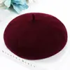 Nuevo Sombrero Boina Dulce de Primavera, Otoño e Invierno, Sombrero Hongo Estilo Coreano para Mujer, Sombrero Calabaza Transpirable, Sombrero Artista de Lana