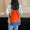 Mochila Feminina Casual Esportiva Fitness Bolsa com Separação Úmida e Seca Mochila Simples para Deslocamento Bolsa de Armazenamento Mochila Fashion Tendência