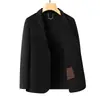 Traje de Lana de Doble Cara Nuevo Otoño e Invierno Traje de Lana para Hombre Traje Pequeño Ajustado para Hombre Chaqueta de Traje de Lana Ropa para Hombre
