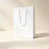 Bolsas de Regalo para Joyería de Cartón Laminado, Cajas de Joyería de Alta Gama, Bolsas de Regalo de Alta Gama a Juego, Personalizables con Logo, Al por Mayor en Stock