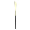 Popular cubertería de acero inoxidable Portugal de 4 piezas, cuchillo, tenedor y cuchara, juego para comida occidental, cuchillo para bistec, suministros para hotel y restaurante