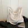 Bolso de lona informal para estudiantes de estilo coreano, bolso de mano de gran capacidad para verano de 2024 para mujer.