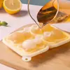Red de moldes de hielo para cubitos de hielo DIY de silicona, oso popular en internet, molde de hielo para helado, bebida fría, cubitos de hielo caseros, oso tridimensional, hockey sobre hielo