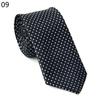 Moda Casual Británica Coreana 5CM Moderna Hombres y Mujeres Estudiantes Corbata Delgada Estrecha Estampado de Cuadros Lunares Rayas