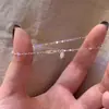 Pulseira de Pérolas Cintilantes para Mulheres, Novo Estilo, Luxo Leve, Nicho, Exquisita, De Alta Qualidade, Temperamento Suave, Pulseira Corrente de Lábio