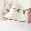 Chapéu de Sol de Seda de Gelo com Aba Larga Feminino para Verão, Viagem, Corrida, Ciclismo, Proteção Solar, Top Respirável, Moda de Férias, Chapéu de Sol de Praia