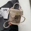 2026 Nuevo Estilo Bolsos Populares de Nicho de Este Año Bolsos para Mujer Modernos Elegantes Versátiles Bolso Cruzado Bolso Cubo de Mano