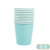 Copo de Papel Colorido Descartável Feito à Mão DIY Copo de Papel Branco Espessado Materiais Criativos de Arte Manual para Crianças do Jardim de Infância