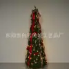 Árvore de Natal Automática de PVC Encriptada Transfronteiriça Flocada Árvore de Natal Artificial Supermercado e Uso Doméstico Decoração de Natal Atacado