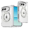 Funda de teléfono transparente compatible con iPhone Duo transfronterizo con soporte magnético plegable Apple 82% de descuento funda protectora plegable transfronterizo
