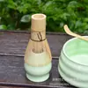Conjunto de Tigelas para Matcha, Ferramentas para Matcha, Batedor de Chá, Batedor de Chá com 100 Dentes, Matcha Adequado para Sala de Chá e Uso Doméstico, Impressão de Logotipo Disponível