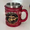 Taza de Agua de Resina y Acero Inoxidable Popular Creativa Transfronteriza, Copa de Vino Personalizada, Adornos de Regalo, Fabricante, Venta al Por Mayor